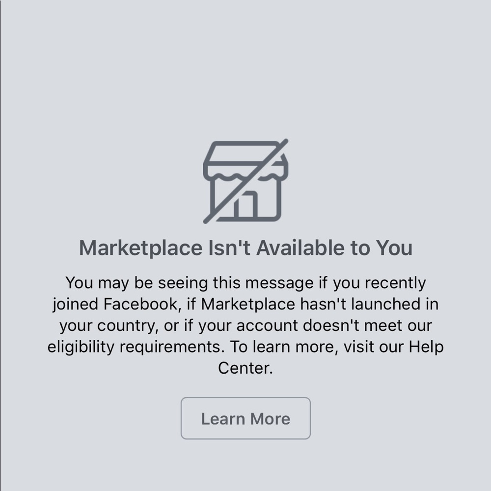 Facebook marketplace
